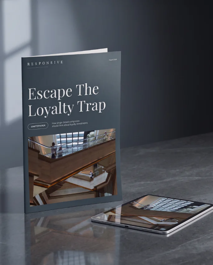 Cover of the white paper Escape The Loyalty Trap
